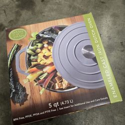 5 Qt Enamle Dutch Oven