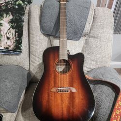 Alvarez guitar.