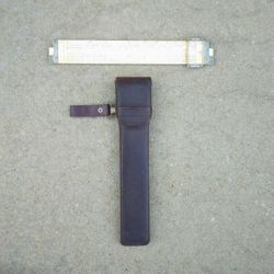 Vintage Fredrick Cooper Versalog Bamboo Hemmi Slide Rule/Leather Sheath 