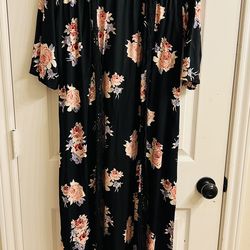 Beautiful Black flowery Open Cardigan ❤️