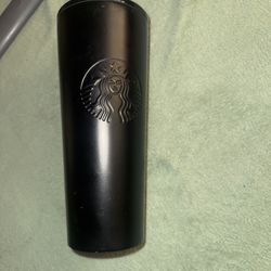 Starbucks tumbler Matte Black
