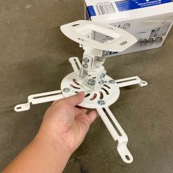 New in box $5 VIVO Universal Adjustable Ceiling Projector Mount Tilt Arm Bracket 360 Rotation (Mount Only)