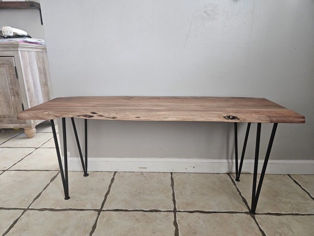 Wooden Top Coffee Table