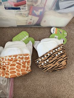 Fuzzibunz cloth diapers new