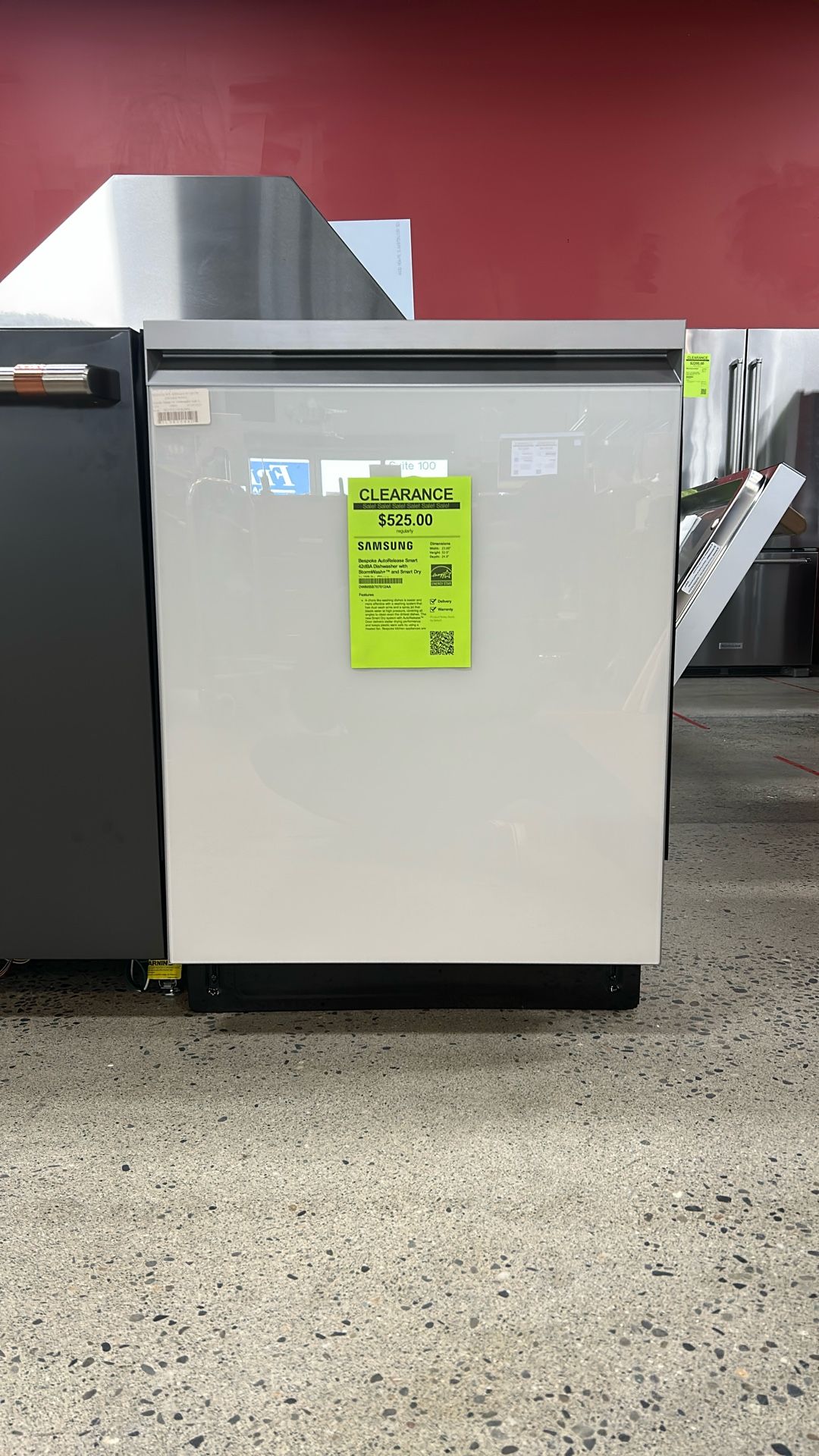 Bespoke Samsung Dishwasher