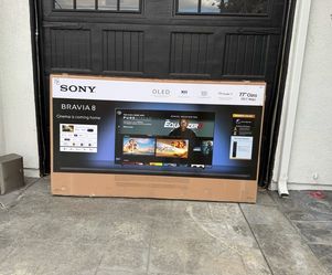 77 “ Sony smart 4K BRAVIA 8 hdr 120HZ TV