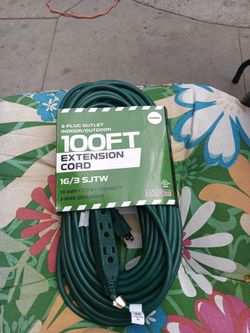 Iron Forge Extension Cord 100'New