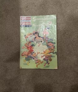 1953 Classic Illustrated Junior Snow White and the Seven Dwarfs Comic Book #501