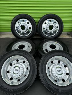 Ford F450 F550 Dually Factory Wheels Tires