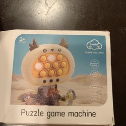 Puzzle Game Machine or Push Pop Game