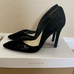 Black Jessica Simpson Heels Sz. 6.5 With Box