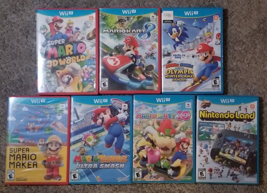 Wii U Black 32 GB with GamePad And Many Games!!! Super Smash Bros, Super  Mario 64, Xenoblade, Etc for Sale in Orange, CA - OfferUp