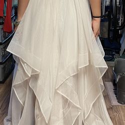 White Prom Dress Size Small