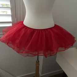 Red Tutu Skirt