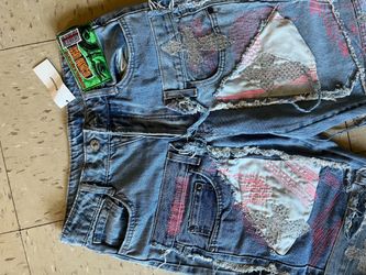Custom Flares Jeans Multi Jean stitched