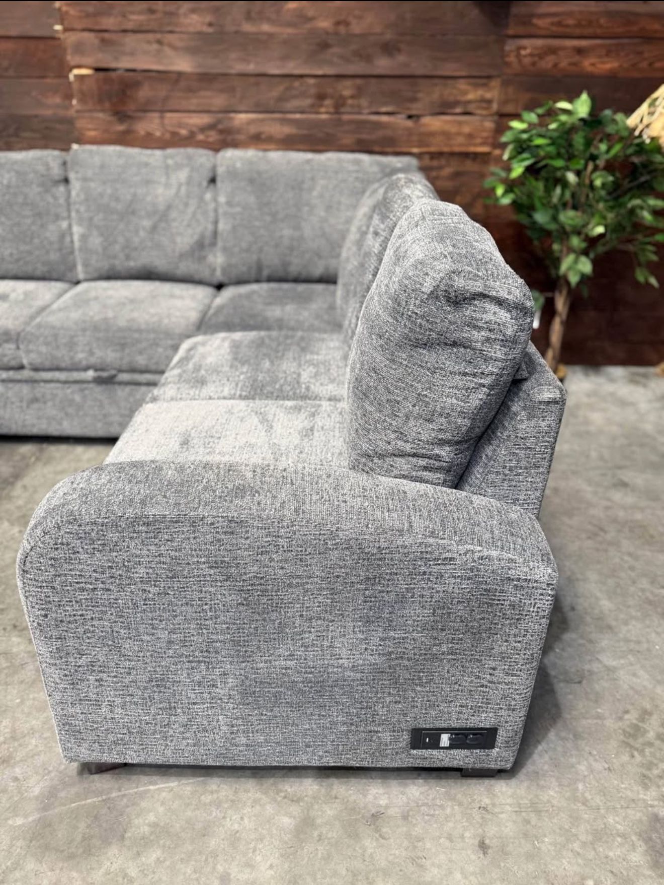 Aria Coddle Sectional Sleeper With Storage Chase 