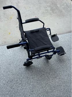 Medline Ultra lightweight Transporter Wheelchair