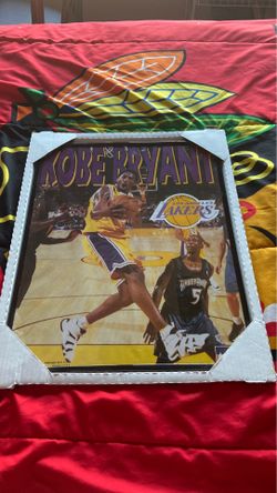 Kobe Bryant picture in frame