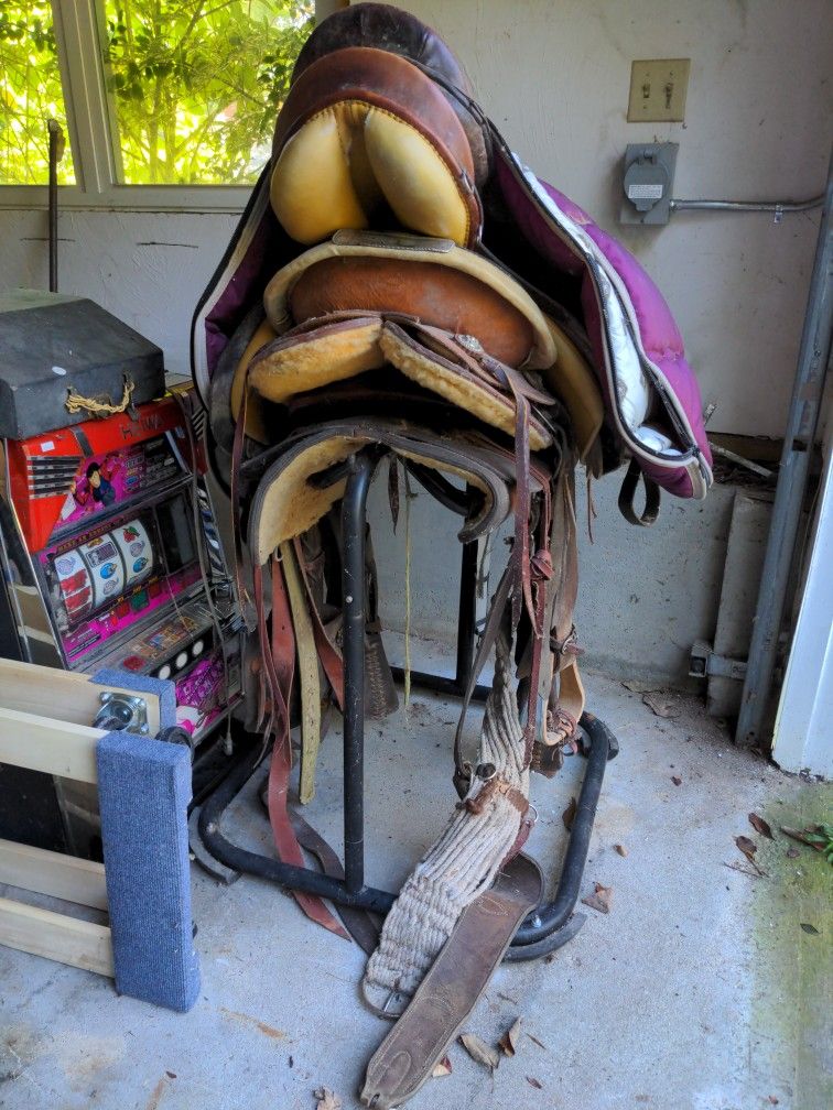 Horse Saddle Set
