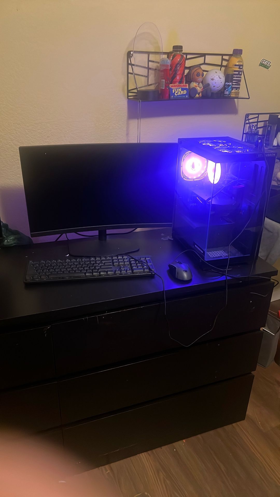 Pc full setup fully working all cables