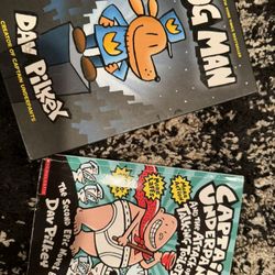 Dogman Captain underpants Books 