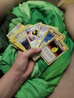 57 Pokemon Trainer Cards