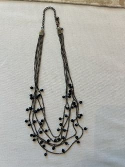 Black necklace