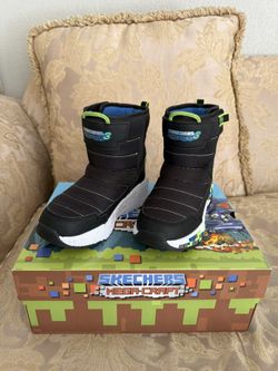 Skechers Mega-Craft Boys Snow Boots Size 13.5