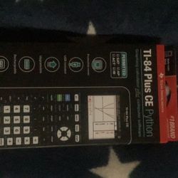 TI-84 Plus CE PYTHON