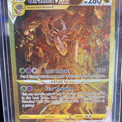 Giratina Vstar GG69/GG70 Gold Crown Zenith Pokemon Card