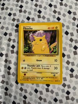 1999 pikachu 58/102 *mint*
