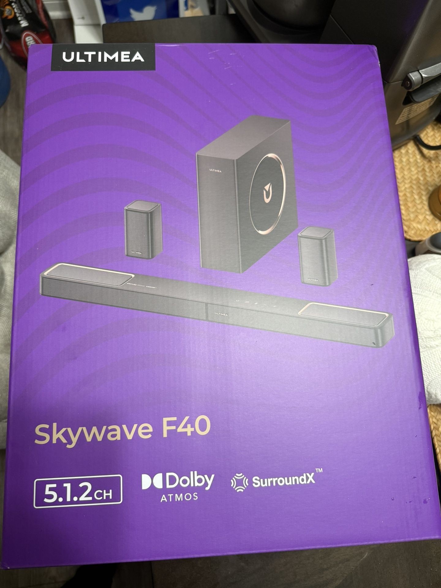 Ultimes Skywave F40 Boom 5.1.2 Channel Soundbar
