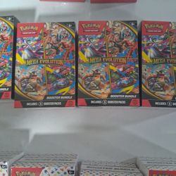 Mega Evolutions Booster Bundles