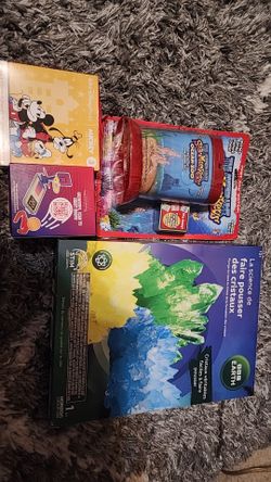 Kids science projects new in box etc