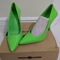 New Neon Green High Heels 