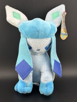 Pokemon plush toy stuffed animal doll Glaceon 8” Anime