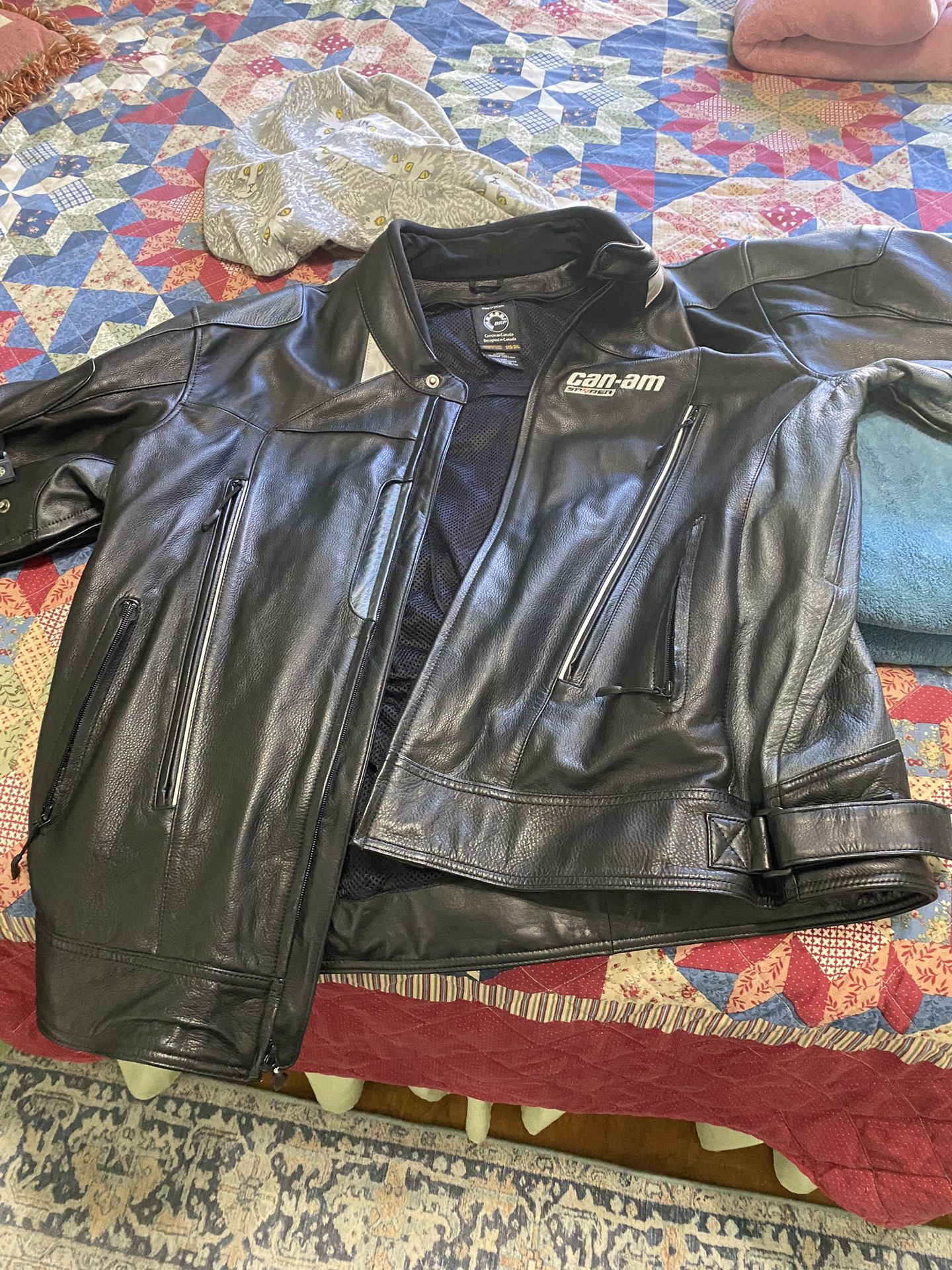 Leather jacket