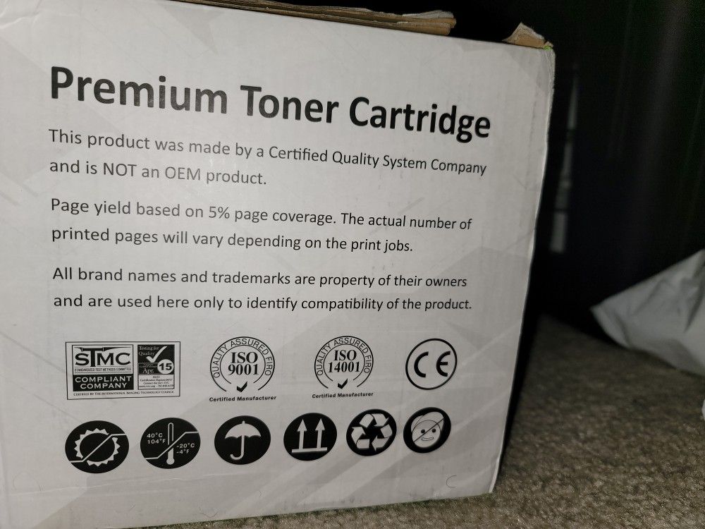 High Yield Laser Printer Toner
