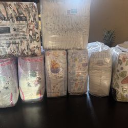 Pampers#50 y Huggies#42 y pull-ups #66 y honest#50
