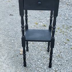 Vintage Wood Side / Accent Table