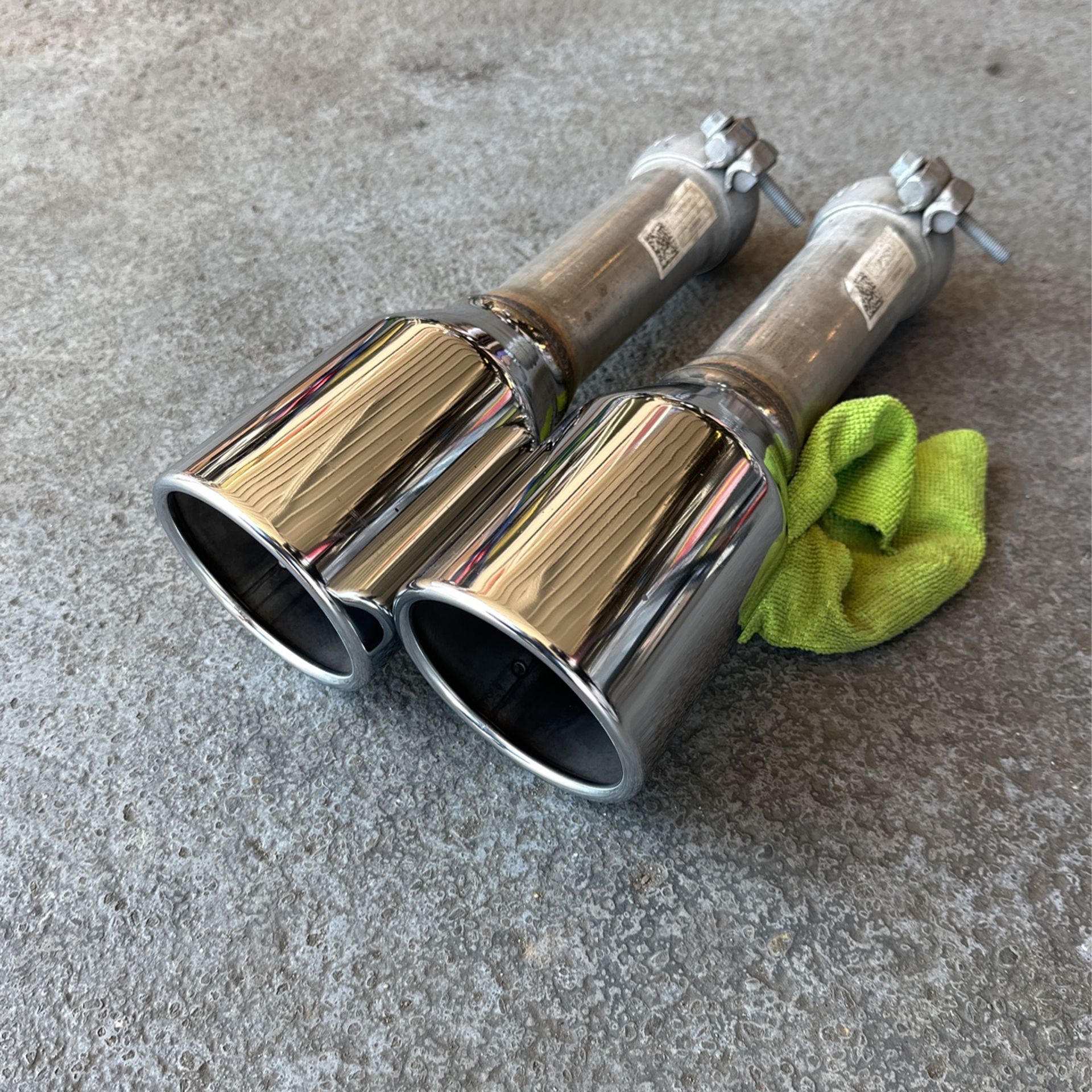 Exhaust Tips PAIR USED