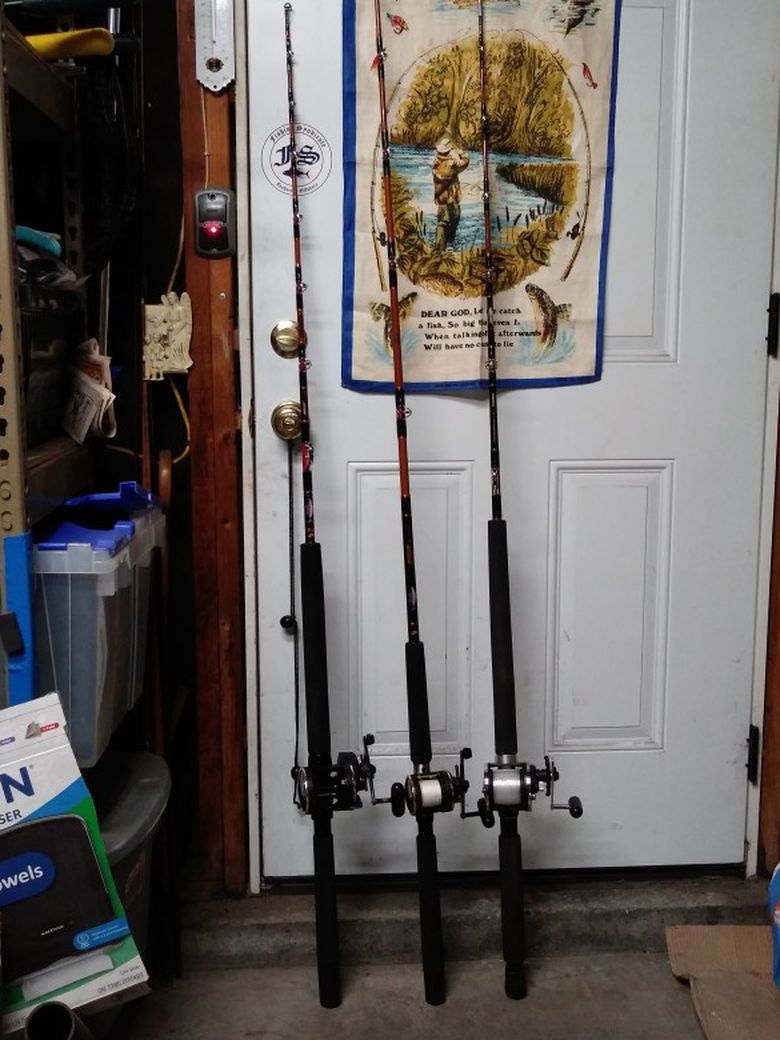 Saltwater Fishing Conventional Rods and Reels Daiwa Reel Sabre Stroker Rod USA