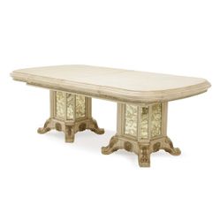 Platine de Royale Champagne Rectangular Dining Table