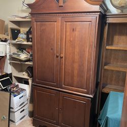 Armoire Real wood Or Tv Stand