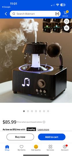 Vintage Record Diffuser with White Noise Sound, Aromatherapy Essential Oil Diffuser with 7 Colors