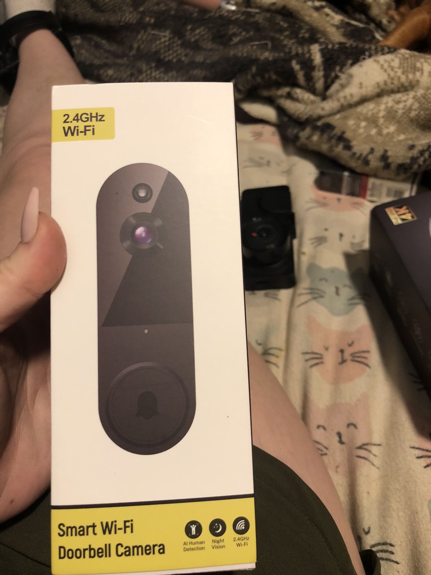 Wi-Fi doorbell cam