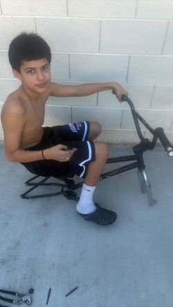 BMX Bike Frame with Handlebars