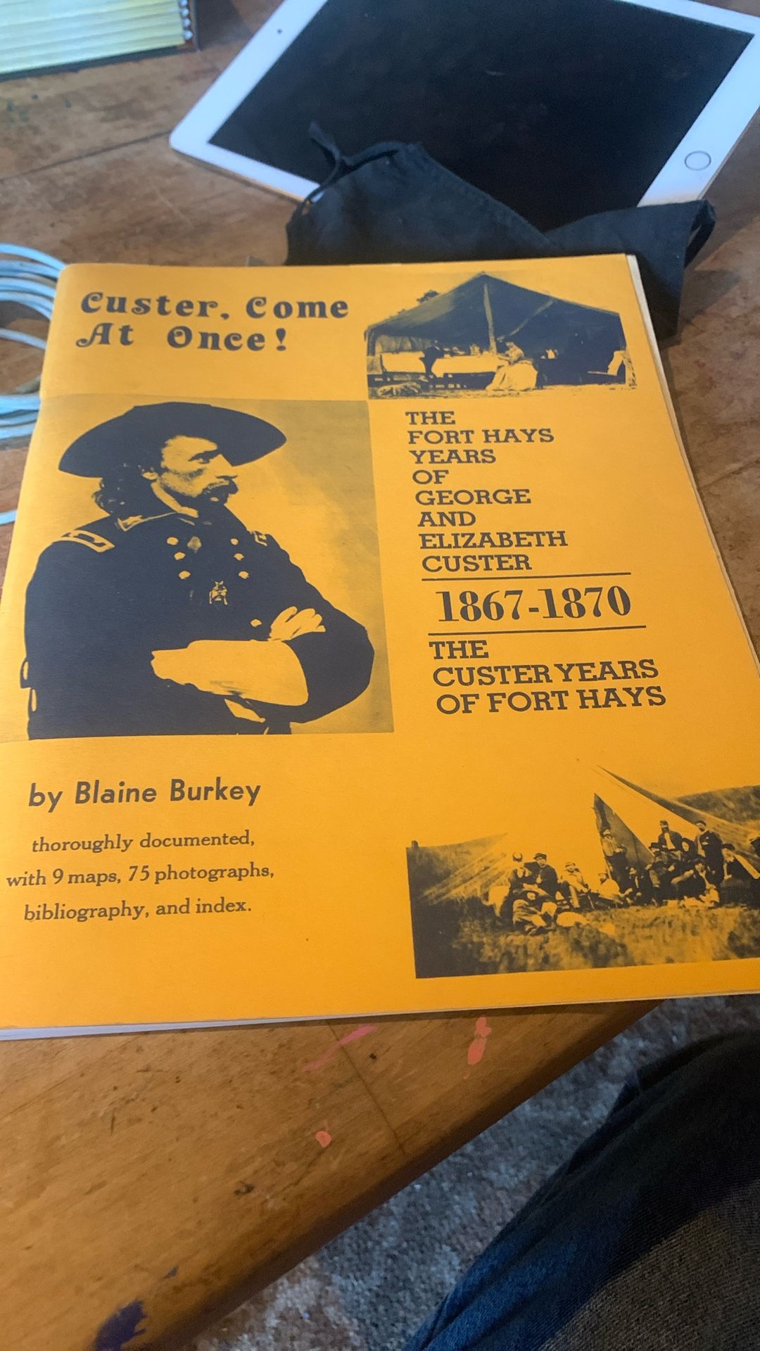 Custer Fort Hays Years 1(contact info removed)