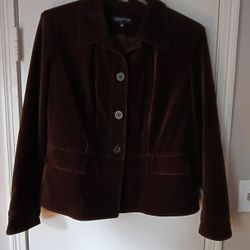Jones New York Velvet Jacket