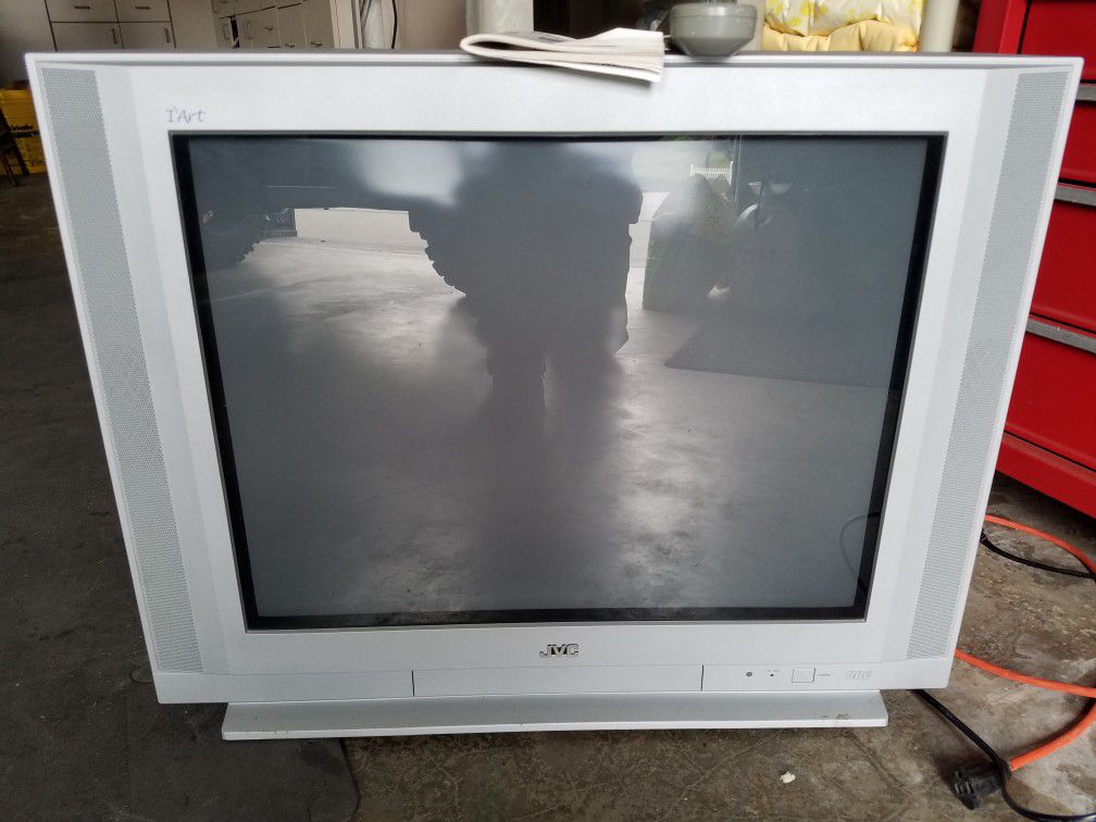 JVC 27" flat screen tube tv